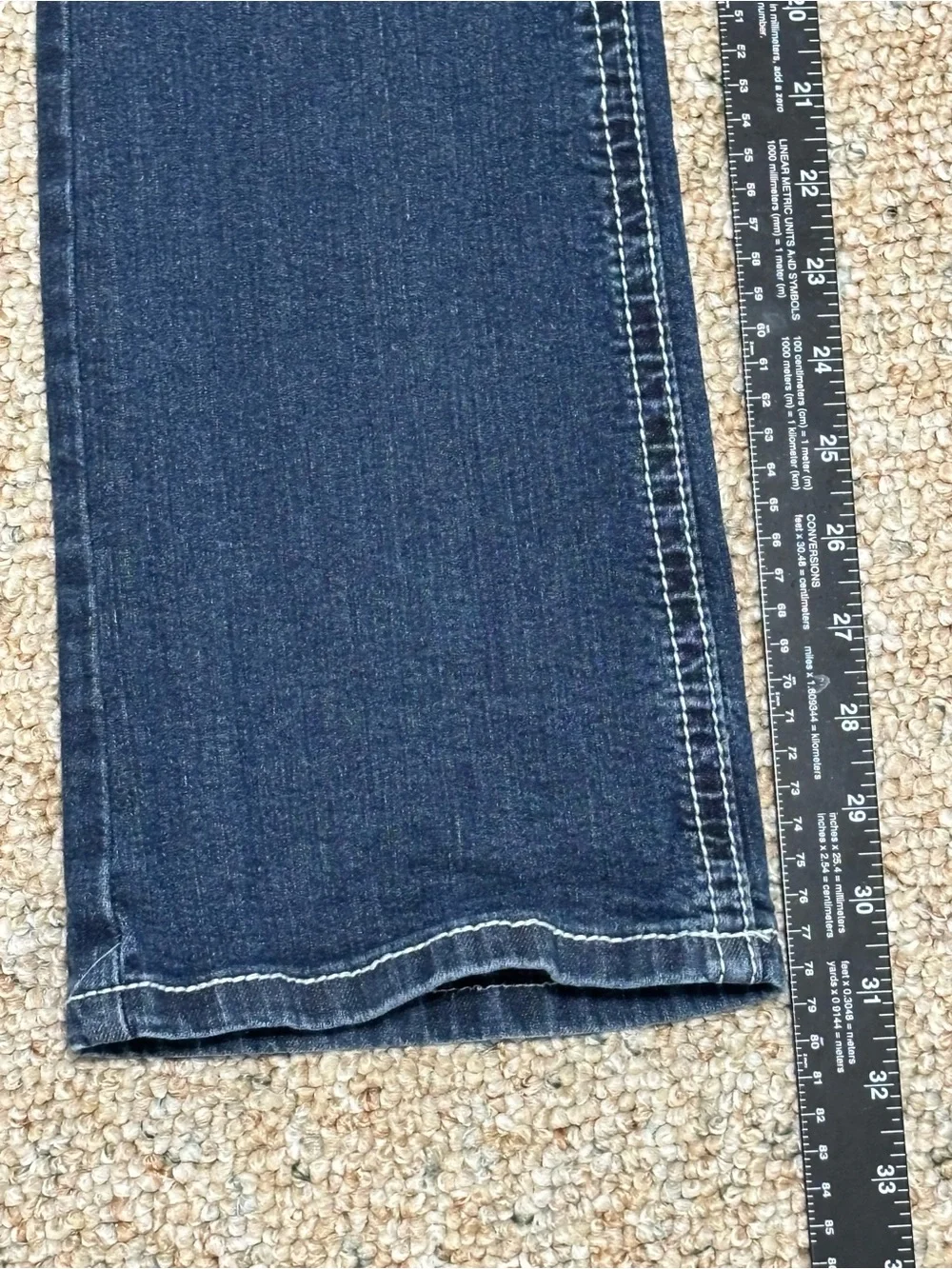 Rue 21 Premiere Denim Skinny Boot Cut Blue Jeans Women's Junior Size 11/12R